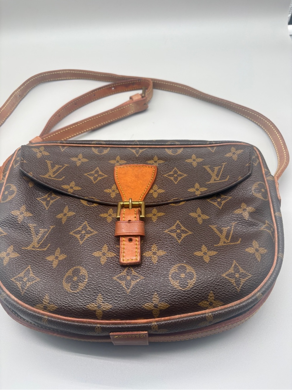 Louis Vuitton Monogram Jeune Fille Crossbody Bag Vintage w/ COA